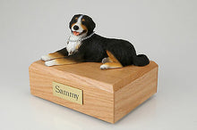 Load image into Gallery viewer, Bernese Mountain Dog Pet Funeral Cremation Urn Avail in 3 Diff Colors & 4 Sizes