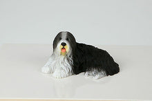 Load image into Gallery viewer, Bearded Collie Pet Funeral Cremation Urn Avail in 3 Different Colors & 4 Sizes