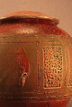 Load image into Gallery viewer, RAKU Unique Ceramic Individual Adult Funeral Cremation Urn #A005
