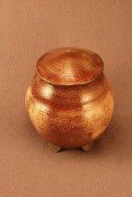 Load image into Gallery viewer, RAKU Unique Ceramic Pet Funeral Cremation Urn For Ashes #P0015