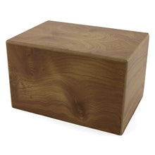 Load image into Gallery viewer, Natural Box Adult Funeral Cremation Urn for Ashes, 200 Cubic Inches