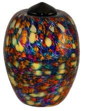 Load image into Gallery viewer, Large/Adult 220 Cubic Inch Florence Desert Funeral Glass Cremation Urn for Ashes