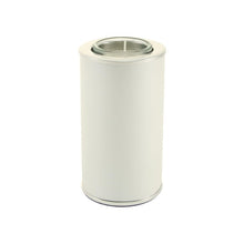 Load image into Gallery viewer, Small/Keepsake Aluminum White Memory Light Cremation Urn, 20 cubic inches