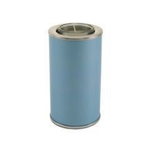 Load image into Gallery viewer, Small/Keepsake Aluminum Light Blue Memory Light Cremation Urn, 20 cubic inches
