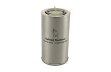Load image into Gallery viewer, Small/Keepsake Aluminum Pewter Memory Light Cremation Urn, 20 cubic inches