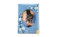 Load image into Gallery viewer, Blue Plum Blossom 4 Keepsake Set Funeral Cremation Urns for Ashes, 10 Cubic Inches each