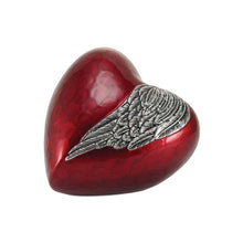 Load image into Gallery viewer, At Peace Memorials Enduring Heart Wing Large/Adult Cremation Urn 200 CI
