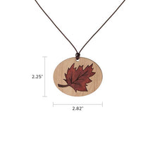 Load image into Gallery viewer, At Peace Memorials  Woodland Pendant Leaf
