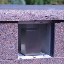 Load image into Gallery viewer, At Peace Memorials Beaumont Box Pewter Large/Adult Cremation Urn 200 CI
