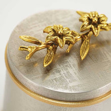 Load image into Gallery viewer, At Peace Memorials Meadow Song Lily Memento Keepsake Pewter/Bronze 10 Cubic Inches

