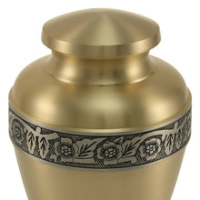 Load image into Gallery viewer, At Peace Memorials Avalon Bronze Large/Adult Cremation Urn 200 CI
