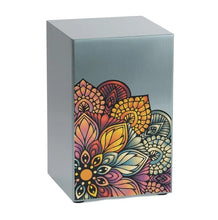Load image into Gallery viewer, At Peace Memorials Life Canvas Mandala Pewter Companion Urn RIGHT SIDE 200 CI
