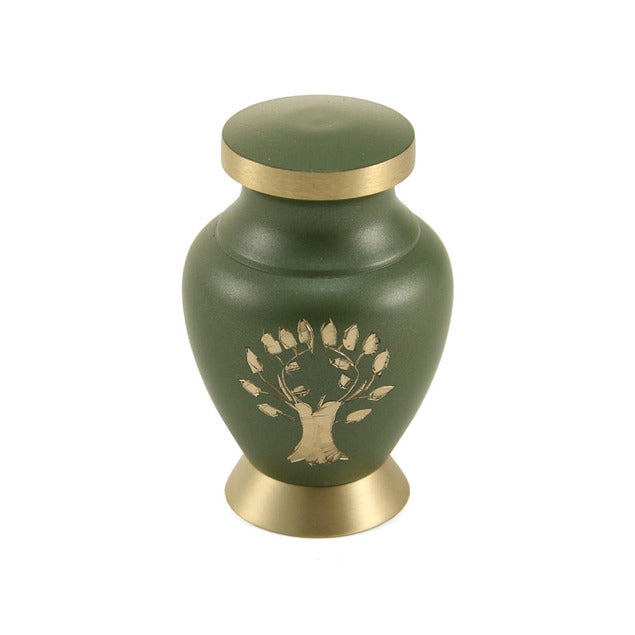 At Peace Memorials Sierra Tree of Life Mini Keepsake Cremation Urn 5 CI