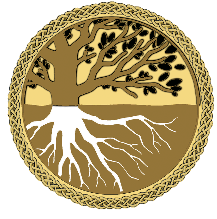 Tree of Life Medallion for Box Cremation Urn/Flag Case - 4 Inch Diameter
