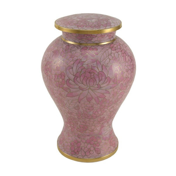 At Peace Memorials Etienne Rose Large/Adult Cremation Urn 200 Cubic Inches