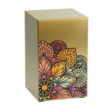 Load image into Gallery viewer, At Peace Memorials Life Canvas Mandala Bronze Companion Urn RIGHT SIDE 200 CI
