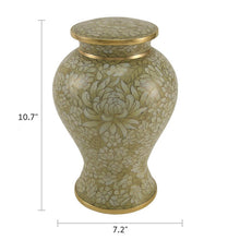 Load image into Gallery viewer, Cloisonne Adult 200 Cubic Inch Funeral Cremation Urn for Ashes
