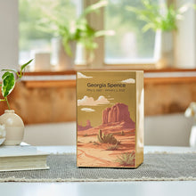 Load image into Gallery viewer, At Peace Memorials Life Canvas Desert Landscape Bronze Large Cremation Urn 200 CI

