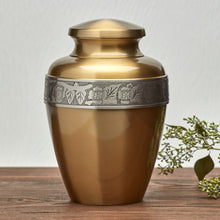 Load image into Gallery viewer, At Peace Memorials Avalon Bronze Large/Adult Cremation Urn 200 CI

