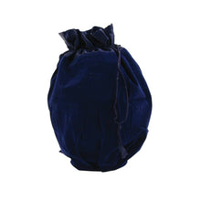 Load image into Gallery viewer, At Peace Memorials Sapphire Velvet Large Urn Bag
