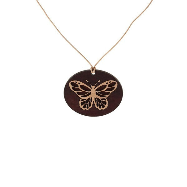 At Peace Memorials  Woodland Pendant Butterfly