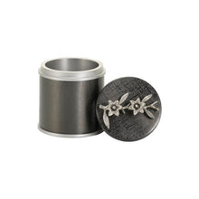 Load image into Gallery viewer, At Peace Memorials Meadow Song Lily Memento Keepsake Slate/Pewter
