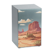 Load image into Gallery viewer, At Peace Memorials Life Canvas Desert Landscape Pewter Large Cremation Urn 200 CI
