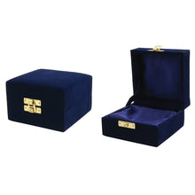 Load image into Gallery viewer, New, Solid Brass Celtic Cross Heart Keepsake Cremation Urn, 3 Cubic Inches
