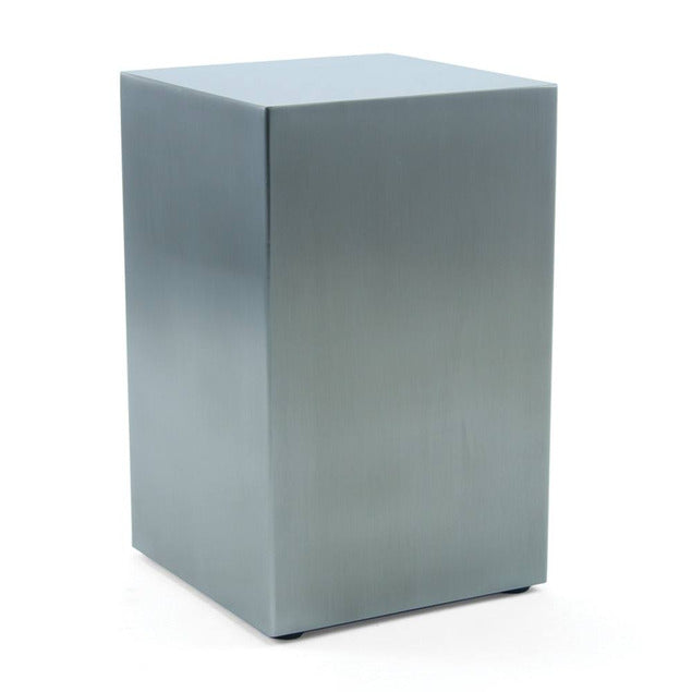 At Peace Memorials Beaumont Box Pewter Large/Adult Cremation Urn 200 CI
