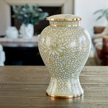 Load image into Gallery viewer, Cloisonne Adult 200 Cubic Inch Funeral Cremation Urn for Ashes
