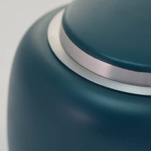 Load image into Gallery viewer, Large Cremation Urn for ashes, 200 Cubic Inches - Emerson Teal Sapphire
