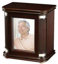 Load image into Gallery viewer, Howard Miller Honor III (800237) Funeral Cremation Photo Urn, 270 CI
