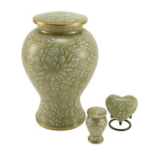 Load image into Gallery viewer, Cloisonne Adult 200 Cubic Inch Funeral Cremation Urn for Ashes

