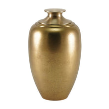 Load image into Gallery viewer, At Peace Memorials  Large Luna Textured Bronze cremation urn for ashes 200 CI
