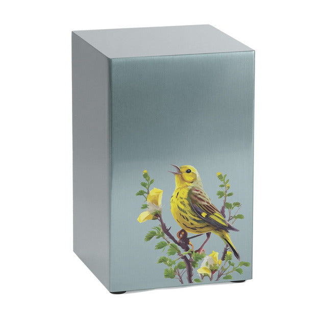 Life Canvas Birds Pewter, Right Side