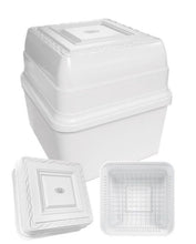 Load image into Gallery viewer, At Peace Memorials Athena White Funeral Cremation Urn Vault
