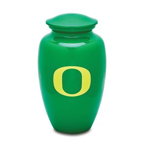 University of Oregon 210 Cubic Inches Large/Adult Cremation Urn for Ashes