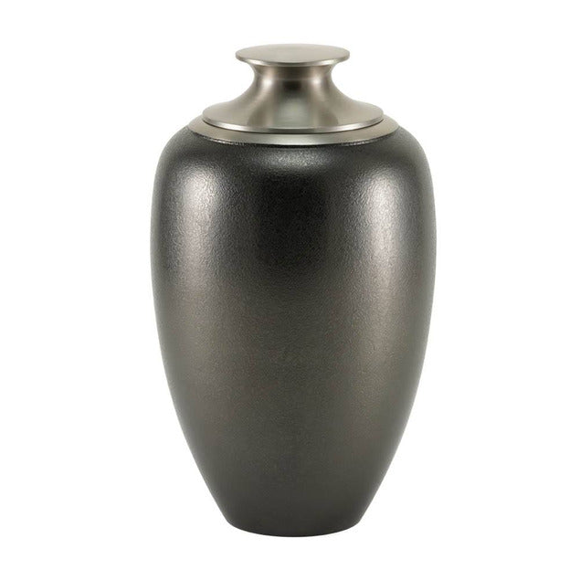 At Peace Memorials Luna Textured Slate Large/Adult Cremation Urn 200 CI