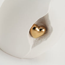 Load image into Gallery viewer, At Peace Memorials Kindred Heart White Large/Adult Cremation Urn 200 CI
