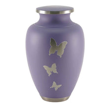 Load image into Gallery viewer, At Peace Memorials XL Butterfly cremation urn for ashes 320 Cubic inches
