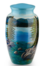 Load image into Gallery viewer, Inlet Paradise 220 Cubic Inches Large/Adult Funeral Cremation Urn for Ashes
