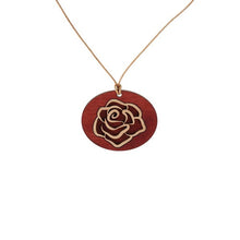 Load image into Gallery viewer, At Peace Memorials  Woodland Pendant Rose

