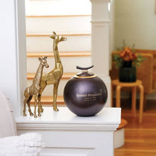 Load image into Gallery viewer, At Peace Memorials Echoes Textured Slate Large/Adult Cremation Urn
