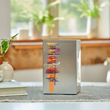 Load image into Gallery viewer, At Peace Memorials Life Canvas Painter Pewter Adult Cremation Urn 200 CI
