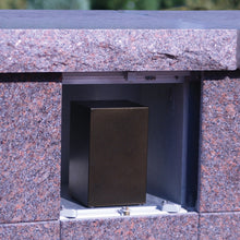 Load image into Gallery viewer, At Peace Memorials Beaumont Box Antique Bronze Large/Adult Cremation Urn 200 CI
