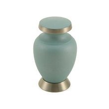 Load image into Gallery viewer, At Peace Memorials Dolphin Mini Keepsake w/ Velvet Bag Cremation Urn 5 CI
