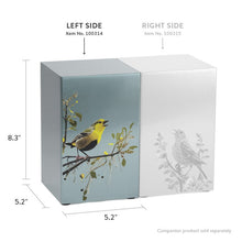 Load image into Gallery viewer, Life Canvas Birds Pewter, Left Side
