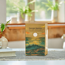 Load image into Gallery viewer, At Peace Memorials Life Canvas Ocean Landscape Bronze Large Cremation Urn 200 CI
