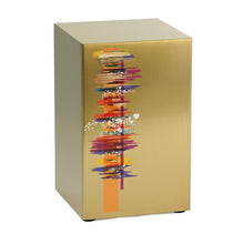 Load image into Gallery viewer, At Peace Memorials Life Canvas Painter Bronze Adult Cremation Urn 200 CI
