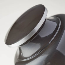 Load image into Gallery viewer, At Peace Memorials XL Camden Carbon Gray cremation urn for ashes 300 CI
